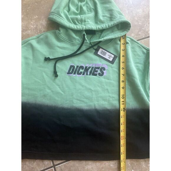 NWT Dickie’s M Ombre Hooded Pullover Sweater Cropped - Picture 4 of 5